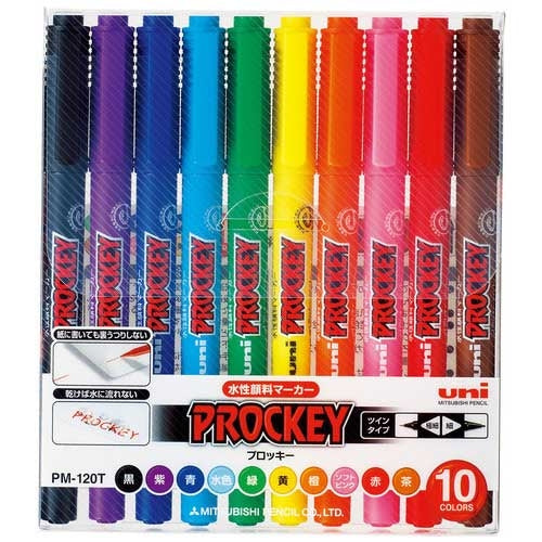 Mitsubishi pencil plucky PM120T10CN 10 colors