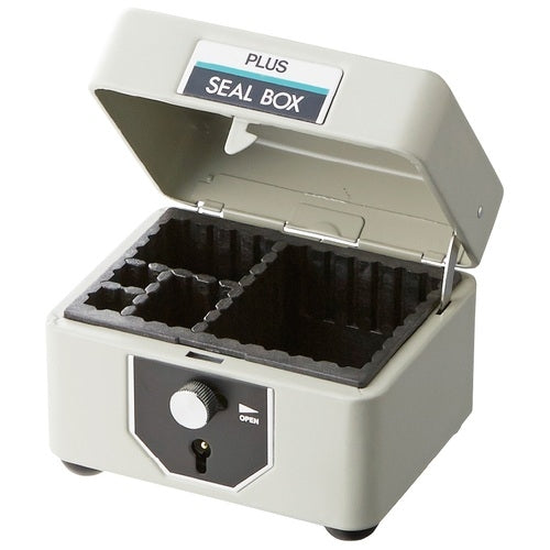 Positive steel mark box SB-006 bean L gray