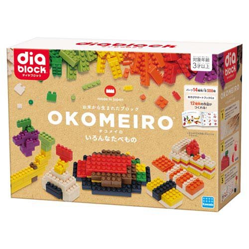 Kawada ND-15 Blok Berlian OKOMEIRO Pelbagai Makanan 4972825232958