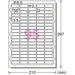 A-One Étiquette autocollante 28790 A4 95 faces 20 feuilles 4906186287906