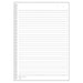 LIHITLAB Cuaderno de anillas retorcidas A5B Hoja rayada N-1650