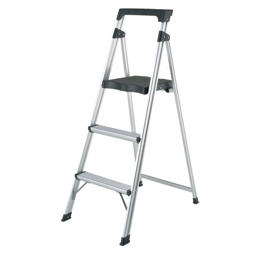 PLUS（プラス）オフィス家具 上わく付踏台 AS-3T (3段)　4989247468025