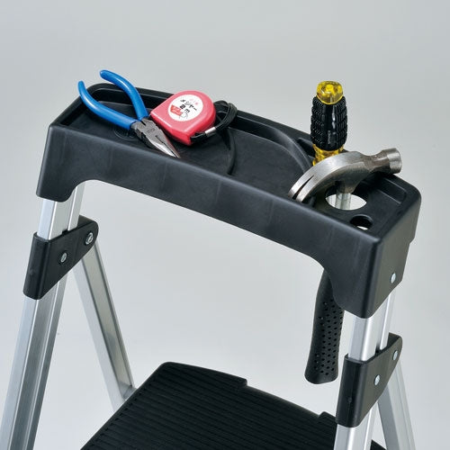 PLUS（プラス）オフィス家具 上わく付踏台 AS-3T (3段)　4989247468025