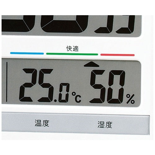 PLUS（プラス）オフィス家具 セイコー掛置兼用電波時計 SQ429W　4517228030130