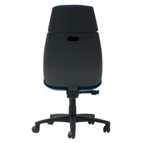 PLUS（プラス）オフィス家具 事務イスU KC-UC62SLJ-N ハイバック肘無 BL　4550537143085