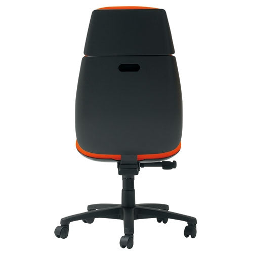 PLUS（プラス）オフィス家具 事務イスU KC-UC62SLJ-N ハイバック肘無 OR　