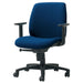 PLUS（プラス）オフィス家具 事務イスU KD-UC61SLJ-N ローバック肘付 BL　