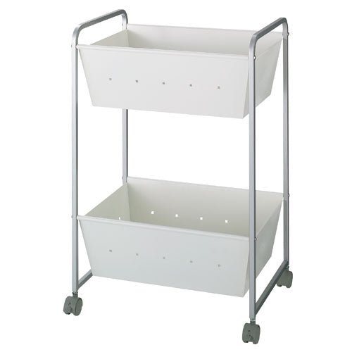 PLUS（プラス）オフィス家具 ☆脱衣ワゴン DS-2 2段　4522977860501