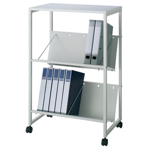 PLUS（プラス）オフィス家具 ★ファイルワゴン YSK-013-2 天板付き2段　