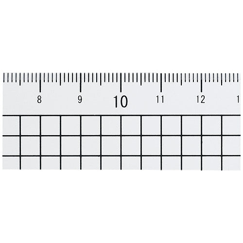 スマートバリュー 再生PET直定規18cm B332J 4547345031239