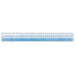 Reimei Fujii Easy-to-read grid ruler 36cm AJH408 4902562339733