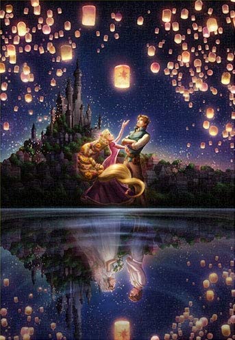 Tenyo D-1000-055 The future reflected on the lake surface (Rapunzel) 4905823940556
