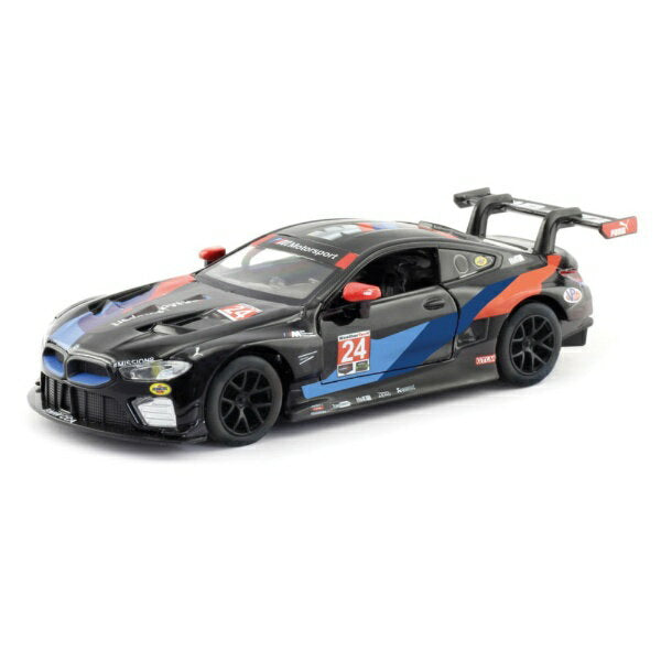 سلسلة سيارات السباق Joesen JDC6051-BK Cast World للضوء والصوت BMW M8 GTE 4897039352912