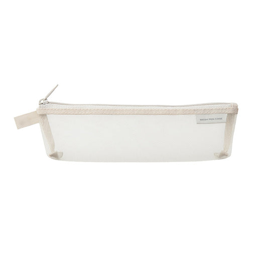 ミドリ メッシュペンケースグレーＡ 41829006　4902805418294（10セット）