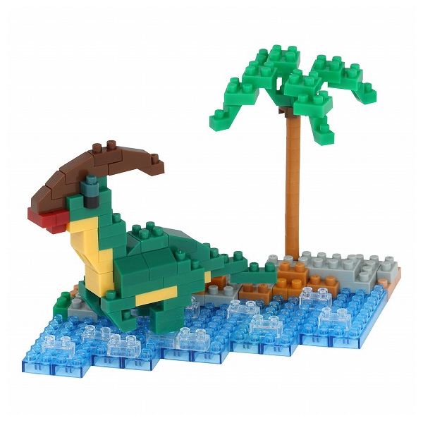 Kawada NBC_367 Nanoblock Waterside Parasaurolophus 4972825223840