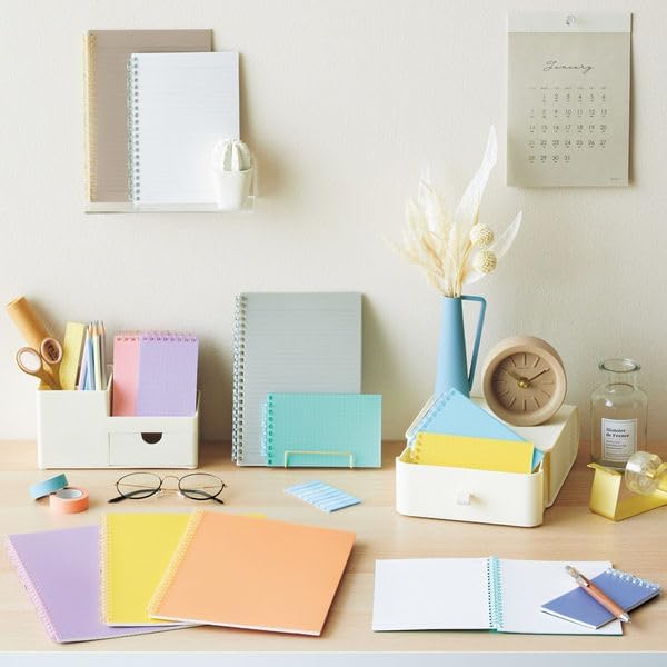 Lihitlove Open Ring Note Memo Navy N-2720-11 4903419360399 (10 sets)