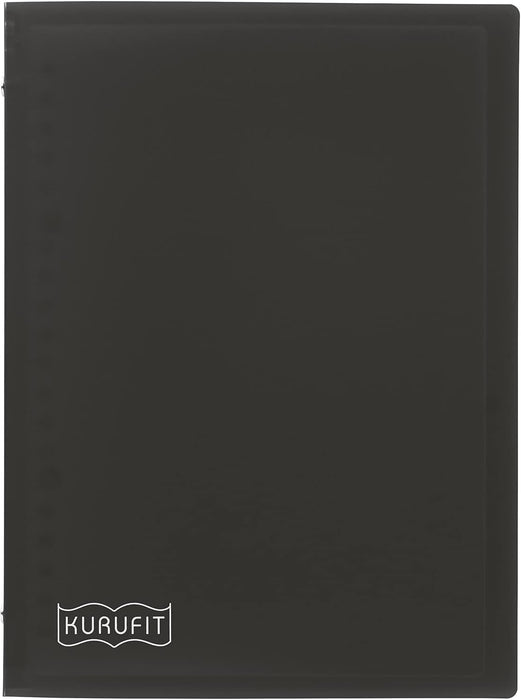 Pasta de Folhas Soltas Maruman A5 Crufit 20 Furos Preto F091-05