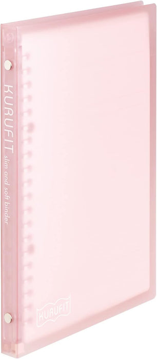 Maruman Pasta Folhas Soltas A5 Crufit 20 Furos Rosa Claro F091-38