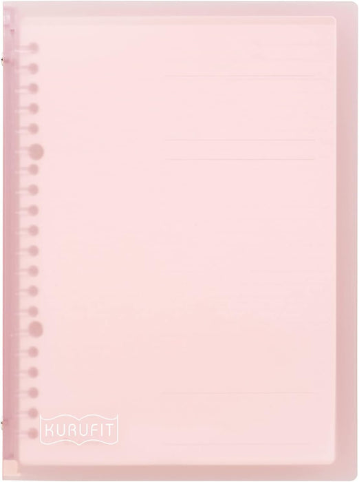 Maruman Pasta Folhas Soltas A5 Crufit 20 Furos Rosa Claro F091-38