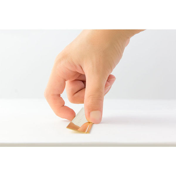 ミドリ ブラス 定規 無垢 デザインフィル 4902805421676