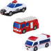 Takara Tomy Kinkyu Sharyodai Shugo! Conjunto de presente Tomica pela primeira vez 4904810098515