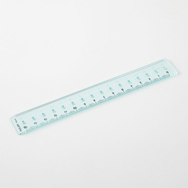 ミドリ 定規＜１５ＣＭ＞青Ａ 42295006 4902805422956（5セット）