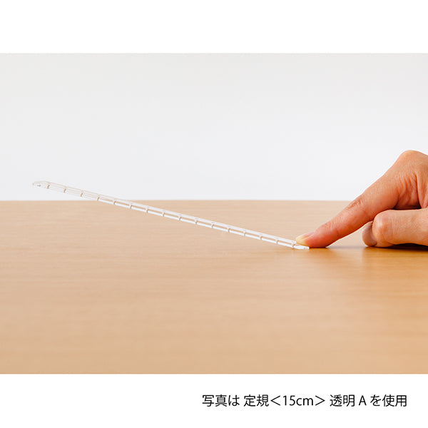 ミドリ 定規＜１５ＣＭ＞青Ａ 42295006 4902805422956（5セット）