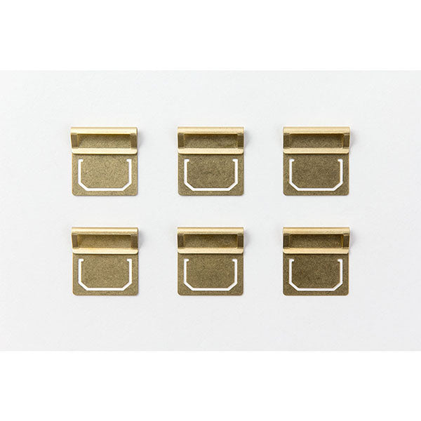 ミドリ ブラスインデックスクリップ 43210006　4902805432108