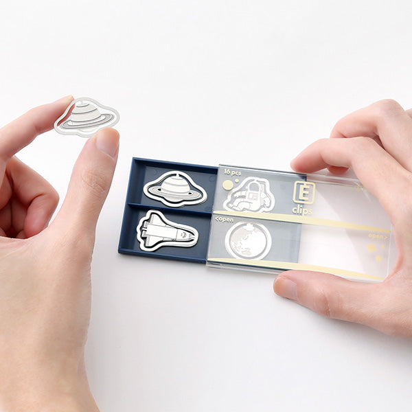 43369006 OS エッチングクリップス 宇宙 43369 デザインフィル 4902805433693（5セット）