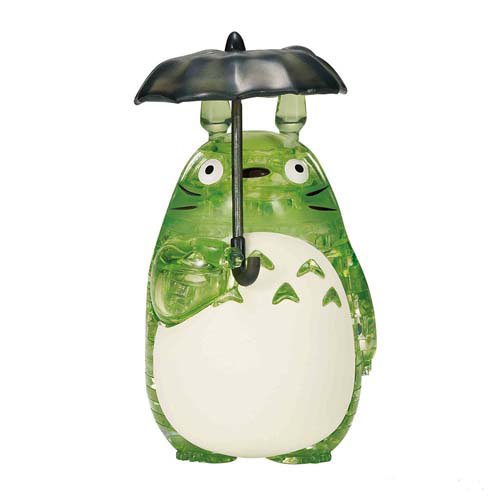 Beverly 50237 Quebra-cabeça de Cristal Totoro Verde 4977524486657