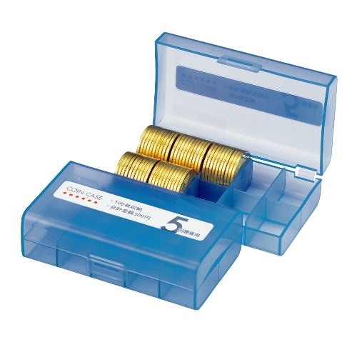 オープン工業 コインケース M-5W 5円用 収納100枚 4970115616655