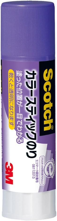 3M スコッチ カラースティックのり 25g GP-C