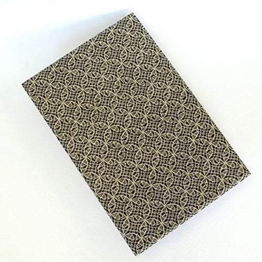 尚雅堂 友禅 朱印帳 goen 表題シール付き ブラック BK-1 尚雅堂 4520263231615（10セット）