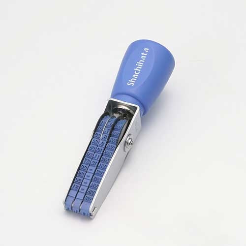 シヤチハタ 回転ゴム印 NFD36G 欧文日付3連6号ゴシック 4974052188107