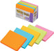 スリーエム ポスト イット 強粘着ノート 75x100mm 90枚x5個 蛍光 657-5SSAN（10セット）
