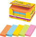 ポスト イット 強粘着ふせん 75x25mm 90枚x20個 混色 5001SS-NE（10セット）