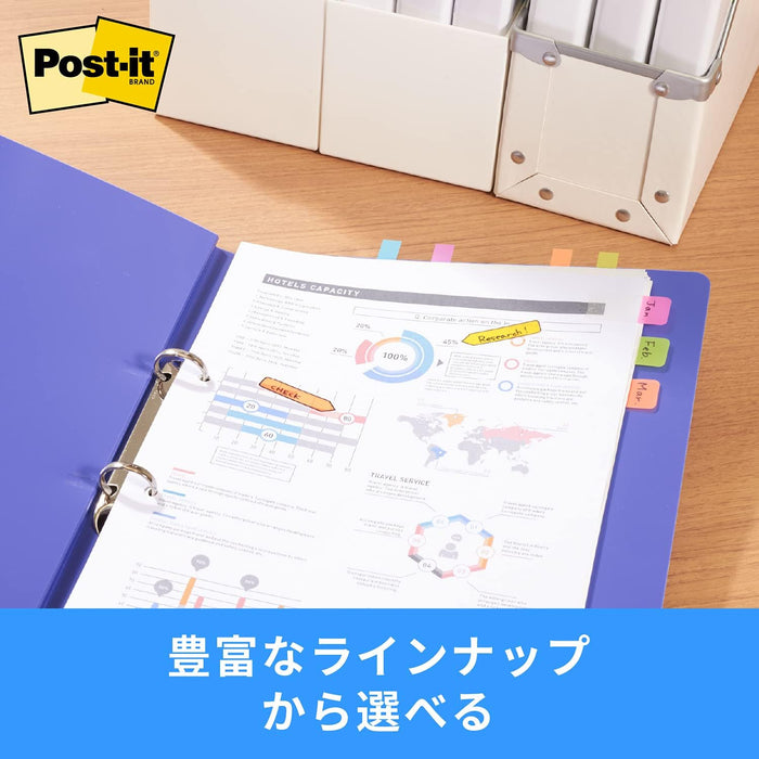 ポスト イット ジョーブ 超丈夫なインデックス 40x18mm 10枚x3色 686S-2