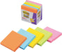 ポストイット 強粘着ラインノート 75x75mm 90枚x5 罫線 蛍光 630-5SSAN