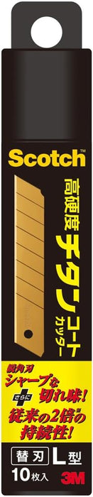 3M スコッチ チタンコートカッター 替え刃 Lサイズ 10枚 TI-CRL10