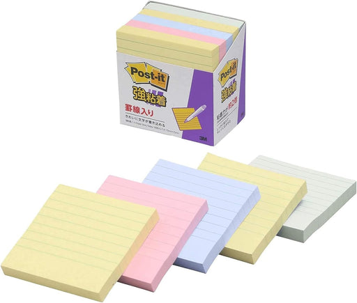 ３Ｍ ポストイット（R）強粘着ノート 罫線入り 630-5SSAP（10セット）