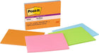 ポストイット 強粘着ミーティングノート 6845-SSP カラー4色 4冊 152×203ｍｍ