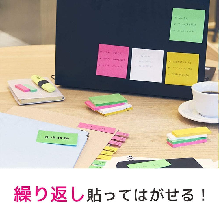 スリーエム ポストイット強粘着製品 スタンダードプリント エコノパック ビビットイエロー 74mm×69mm 90枚×10パッド SSP-3301TYN ふせん 付箋 お得パック ポストイット】 /4550309180126