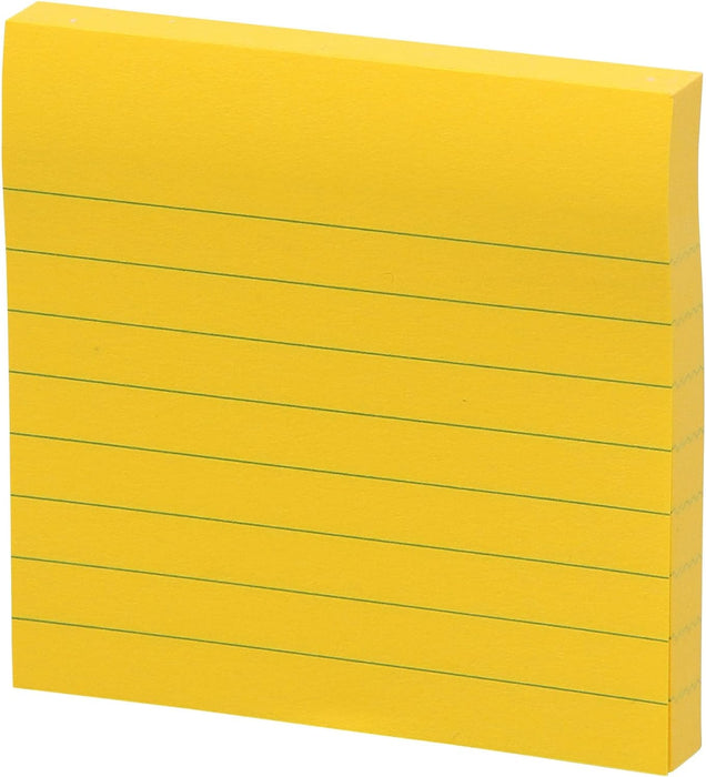 スリーエム ポストイット強粘着製品 ノート 罫線入り ビビットイエロー 75mm×75mm 90枚 630SS-YN ふせん 付箋  ポストイット】 /4550309180232
