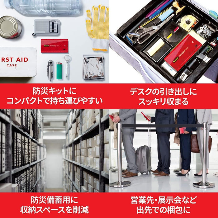 スコッチ・３Ｍ コンポウヨウテープ　ポータブル７Ｍ　 3852FLT-RD　4550309190125