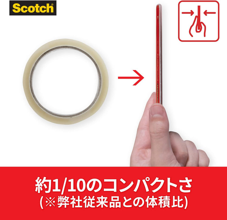 スコッチ・３Ｍ コンポウヨウテープ　ポータブル１５Ｍ 3852FLT-15RD　4550309190132