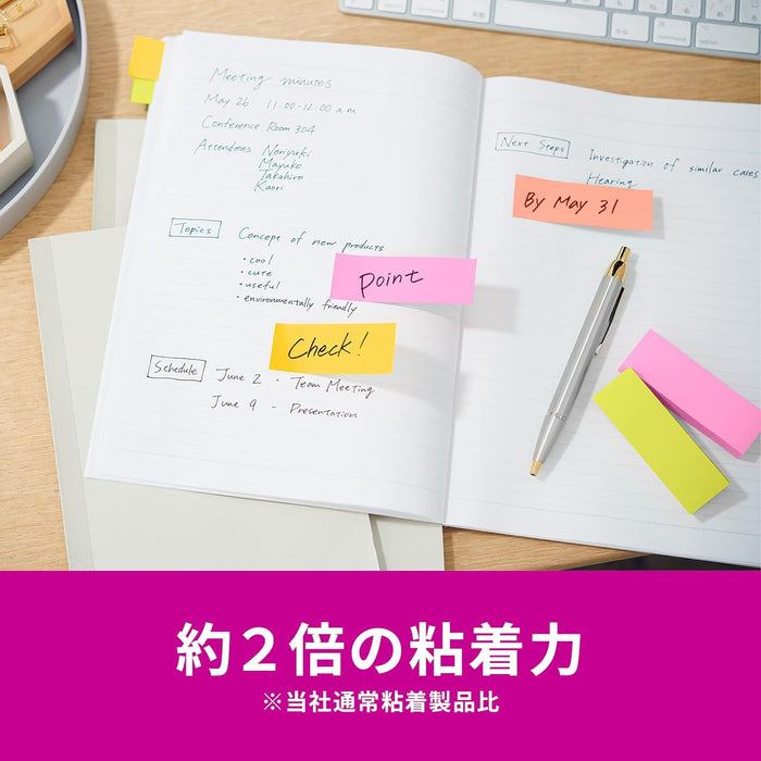 スコッチ・３Ｍ ポストイット強粘着ふせんマ 500SS-MC-6N　4550309342548