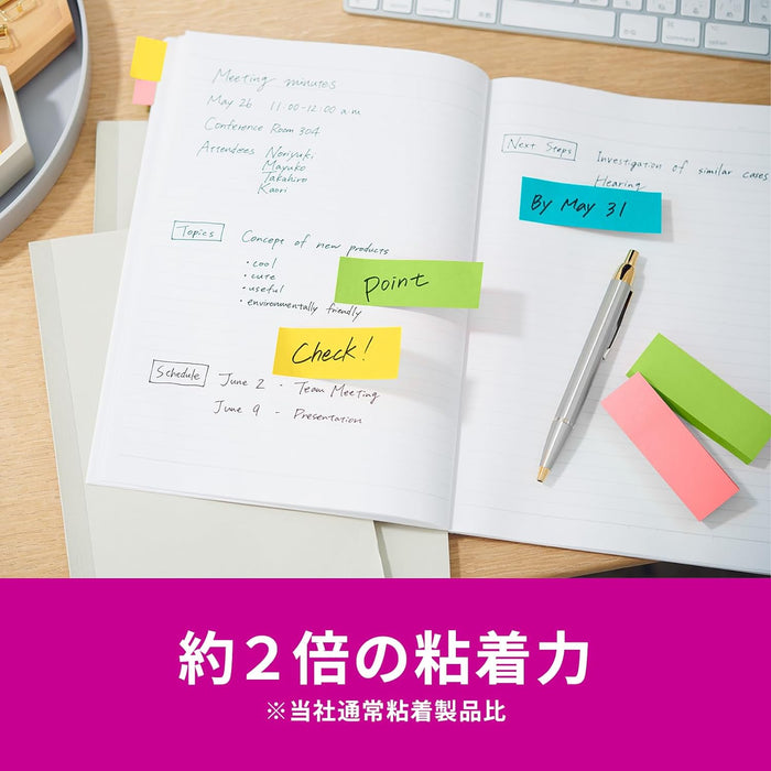 スコッチ・３Ｍ ポストイット強粘着ふせんマ 500SS-MC-8N　4550309342562