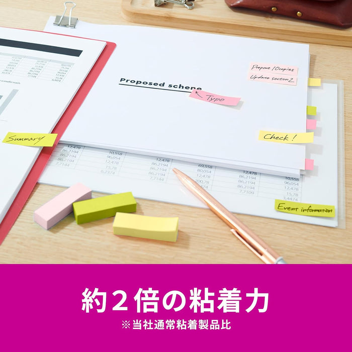 スコッチ・３Ｍ ポストイット強粘着見出しマ 700SS-MC-4N　4550309342616