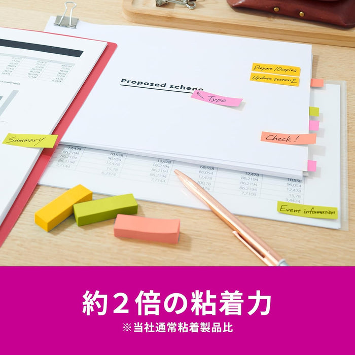 スコッチ・３Ｍ ポストイット強粘着見出しマ 700SS-MC-6N　4550309342630