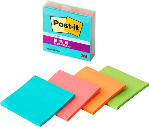 スコッチ・３Ｍ ポストイット強粘着ノートマルチカ 654SS-MC-1　4550309343217（10セット）
